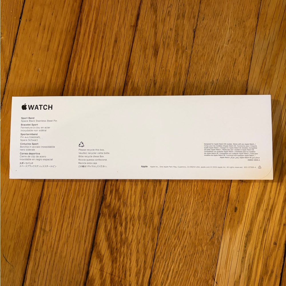 Apple Watch Band Midnight sports band 40mm s/m - Picture 4 of 4